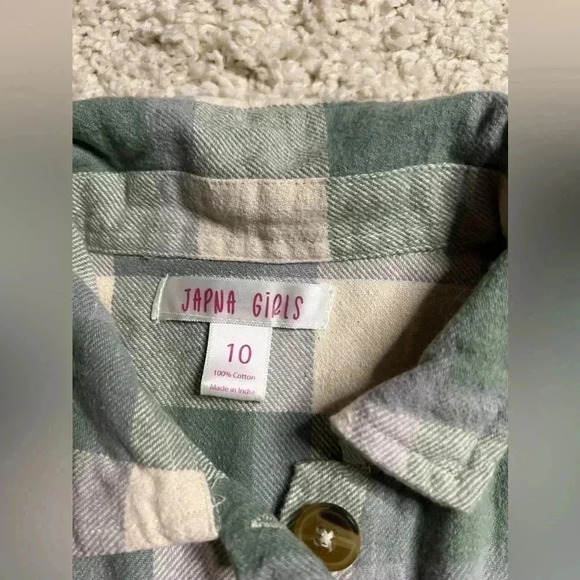 Size 10 Japna Girls Flannel - Picture 2 of 4